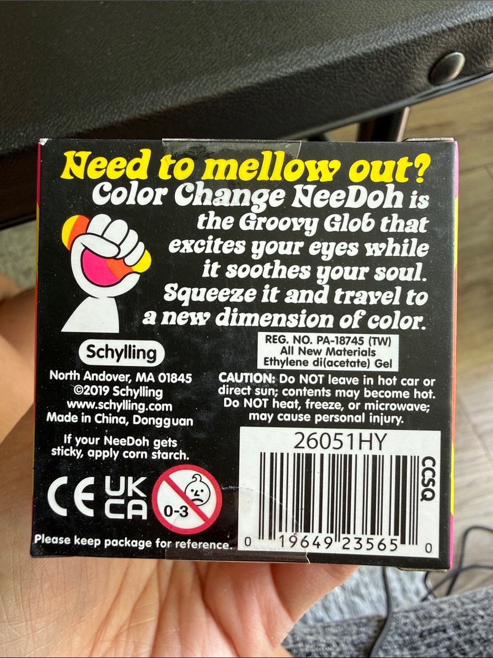 BNIB NeeDoh Color Changing, Blue - Picture 3 of 3